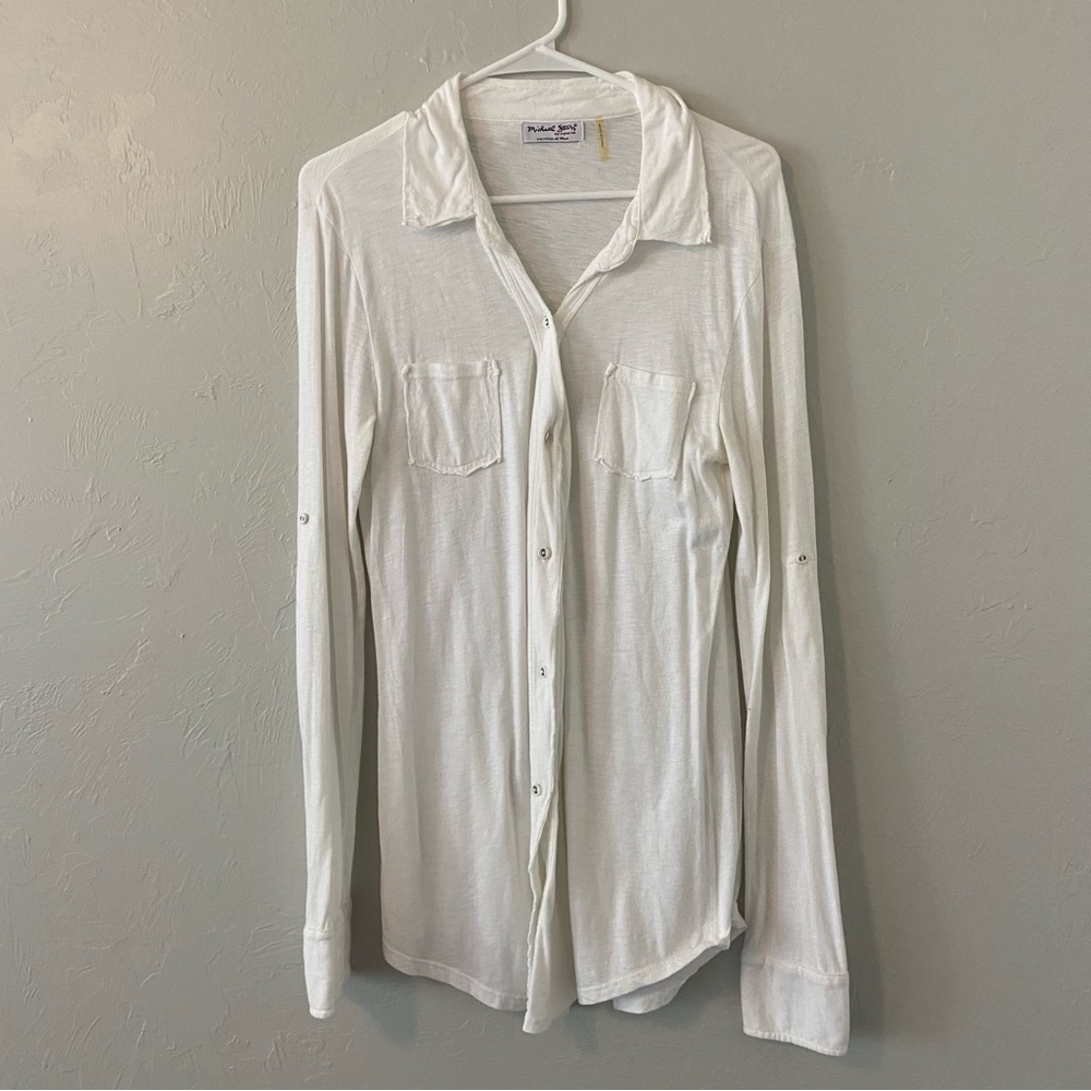 Michael Stars white button down